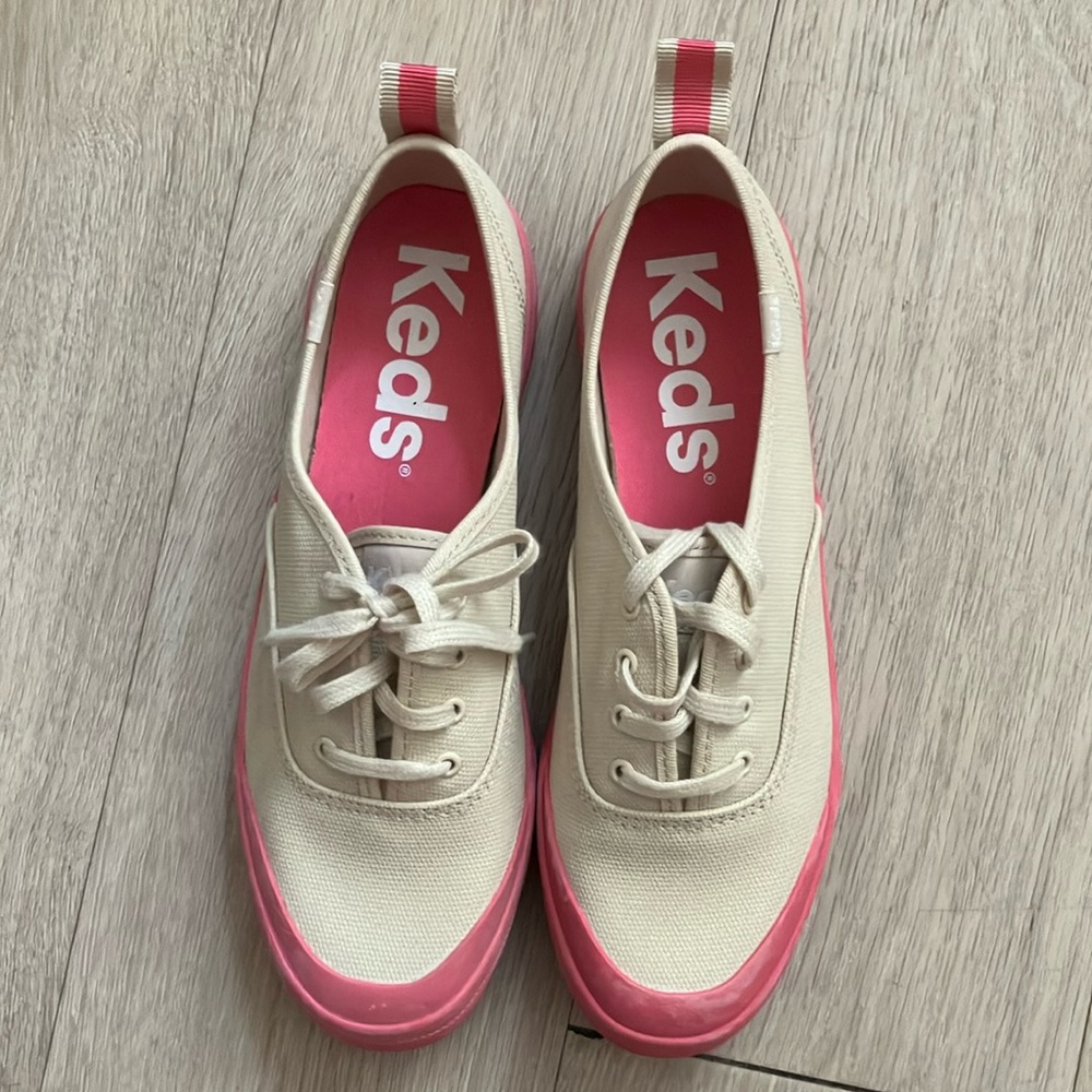 Keds Women's Champion Toe Cap Lace Up Sneaker